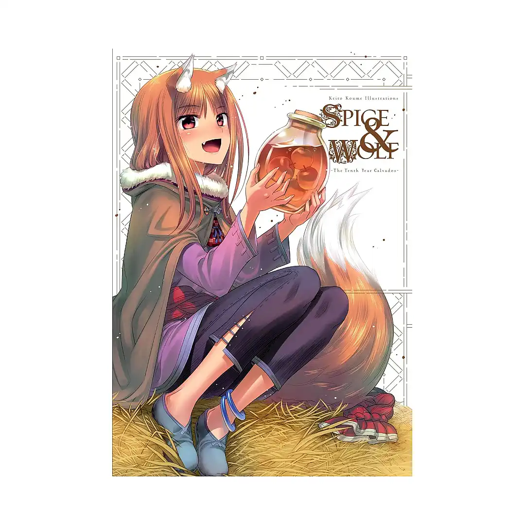 Keito Koume Illustrations Spice & Wolf: The Tenth Year Calvados (Illustration Book)