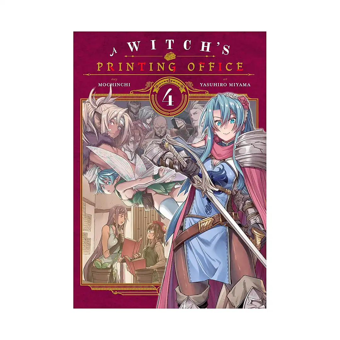 9781975316990 A Witch's Printing Office (Manga) Volume 04