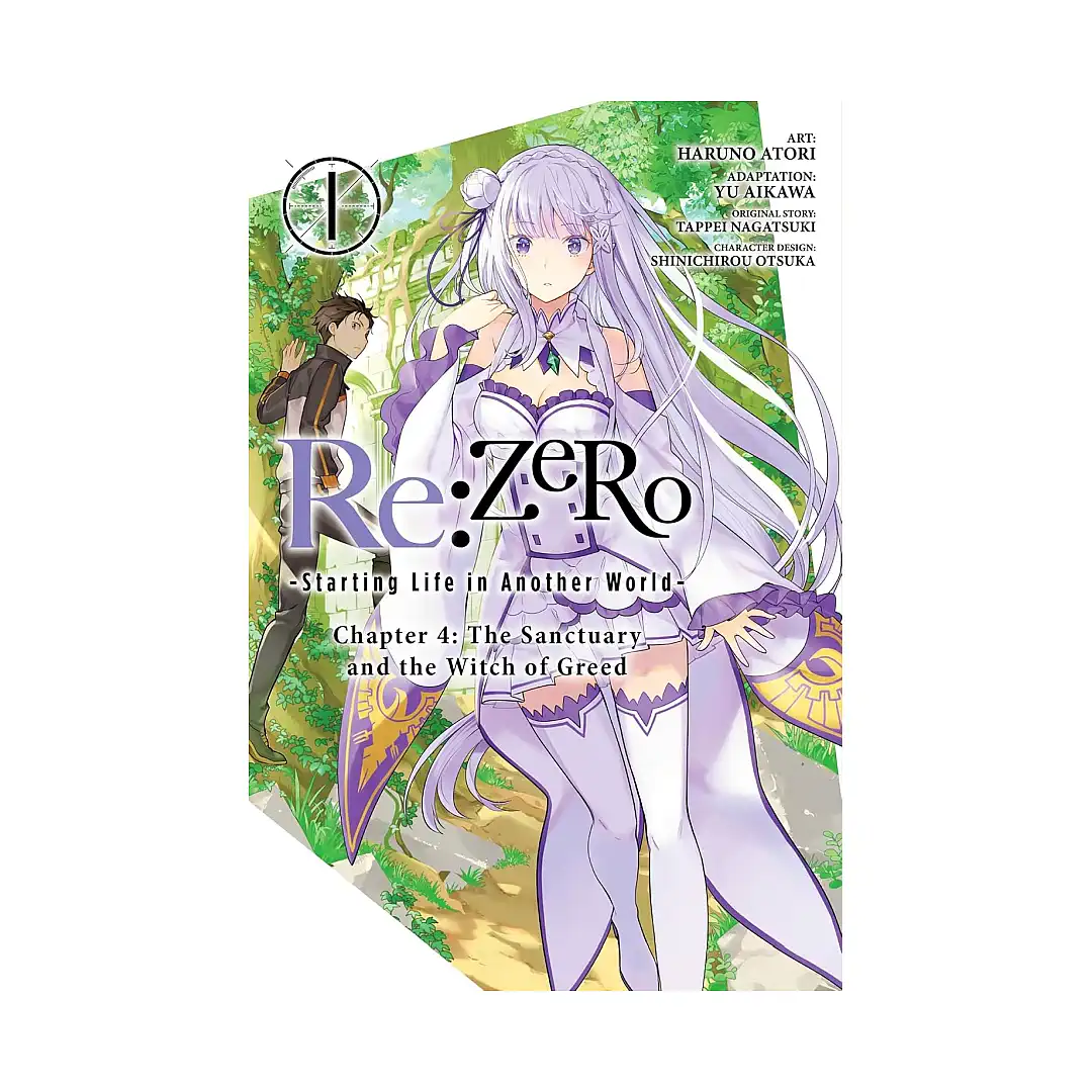 9781975320287 RE: Zero - Starting Life in Another World, Chapter 4: The Sanctuary and the Witch of Greed (Manga) Volume 01