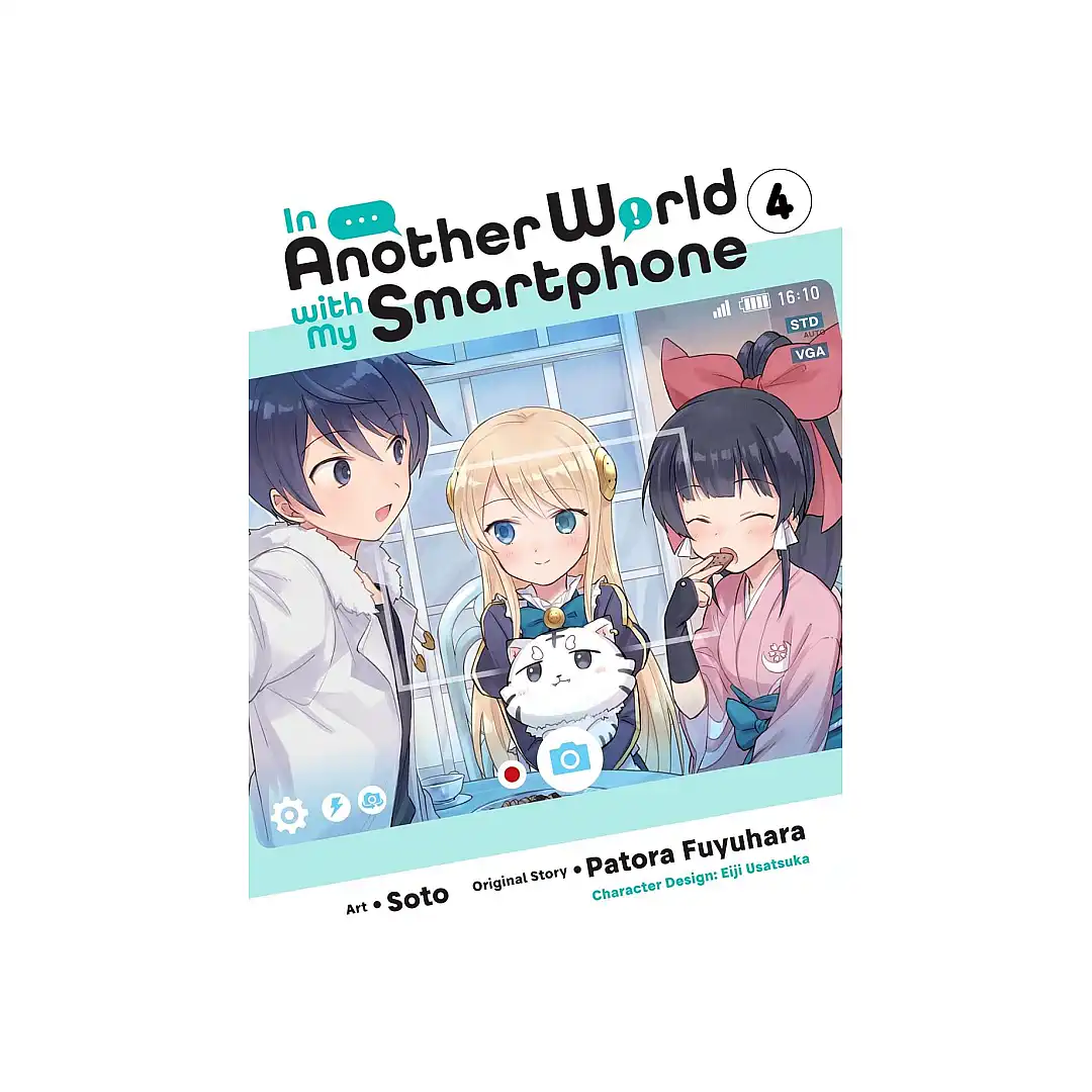 9781975321093 In Another World with My Smartphone (Manga) Volume 04