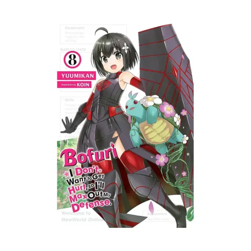9781975323660 Bofuri: I Don't Want to Get Hurt, So I'll Max Out My Defense. (Light Novel) Volume 08