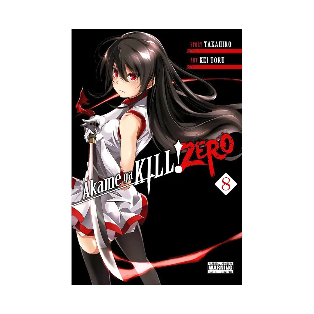 9781975328030 Akame Ga Kill! Zero (Manga) Volume 08