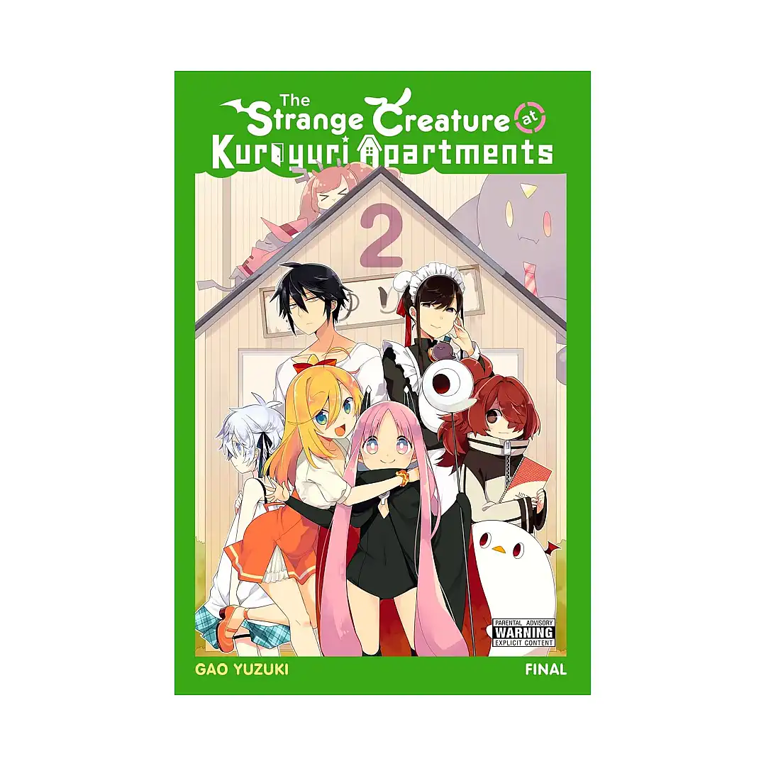 The Strange Creature at Kuroyuri Apartments (Manga) Volume 02