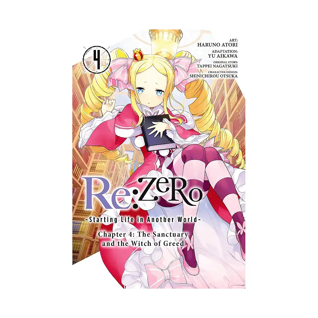 RE: Zero - Starting Life in Another World, Chapter 4: The Sanctuary and the Witch of Greed (Manga) Volume 04