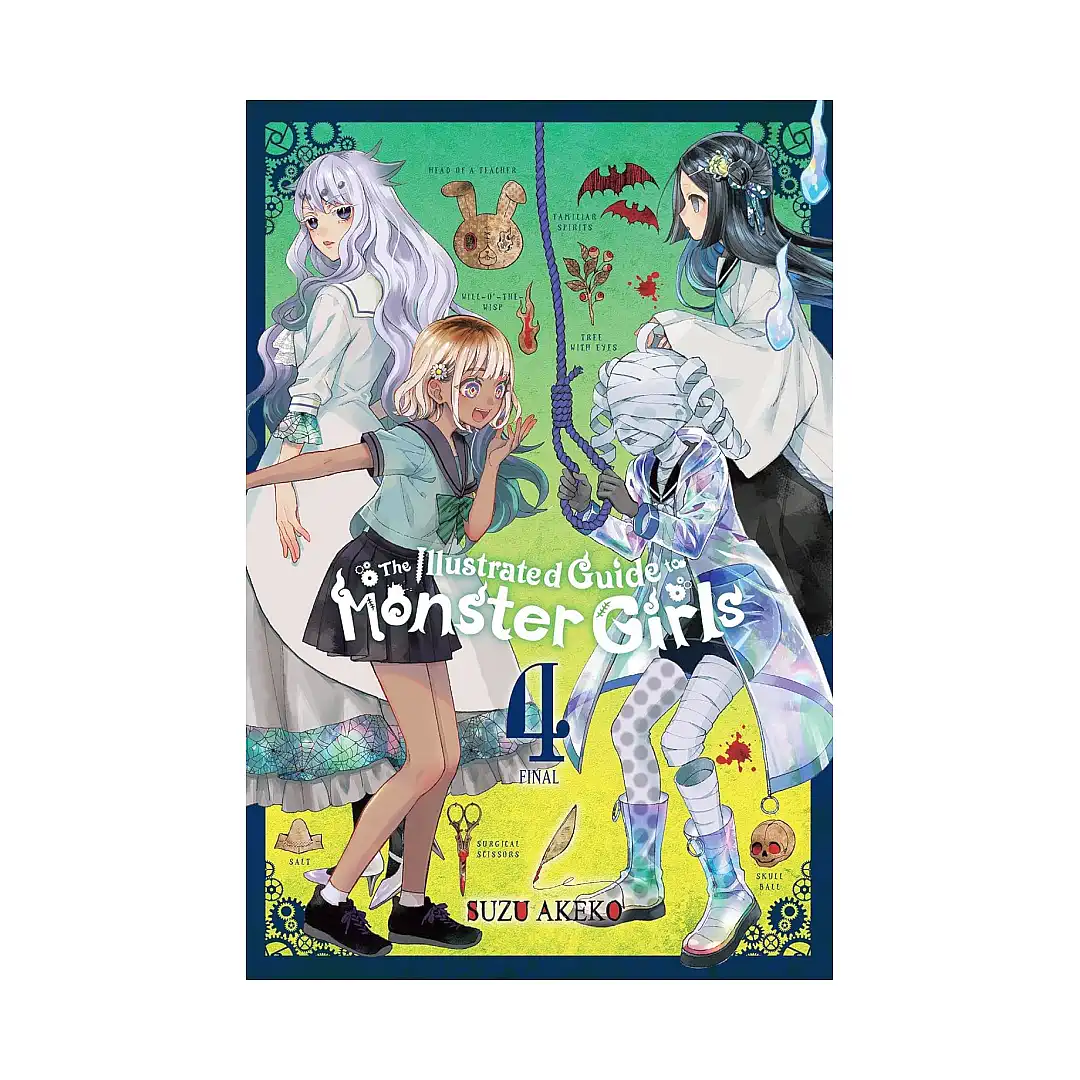 9781975365127 The Illustrated Guide to Monster Girls (Manga) Volume 04