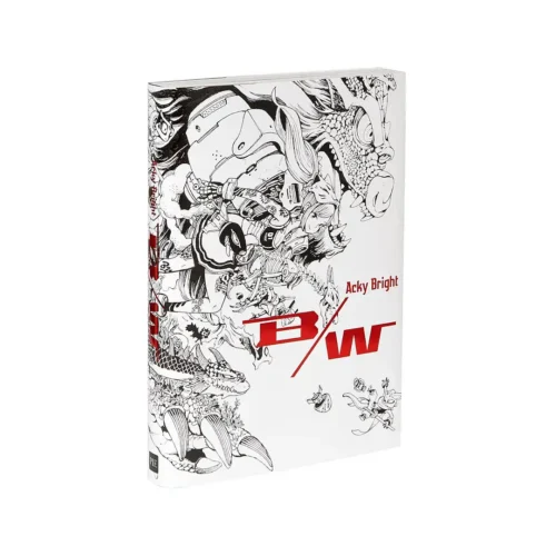 Acky Bright B/W (Illustration Book)