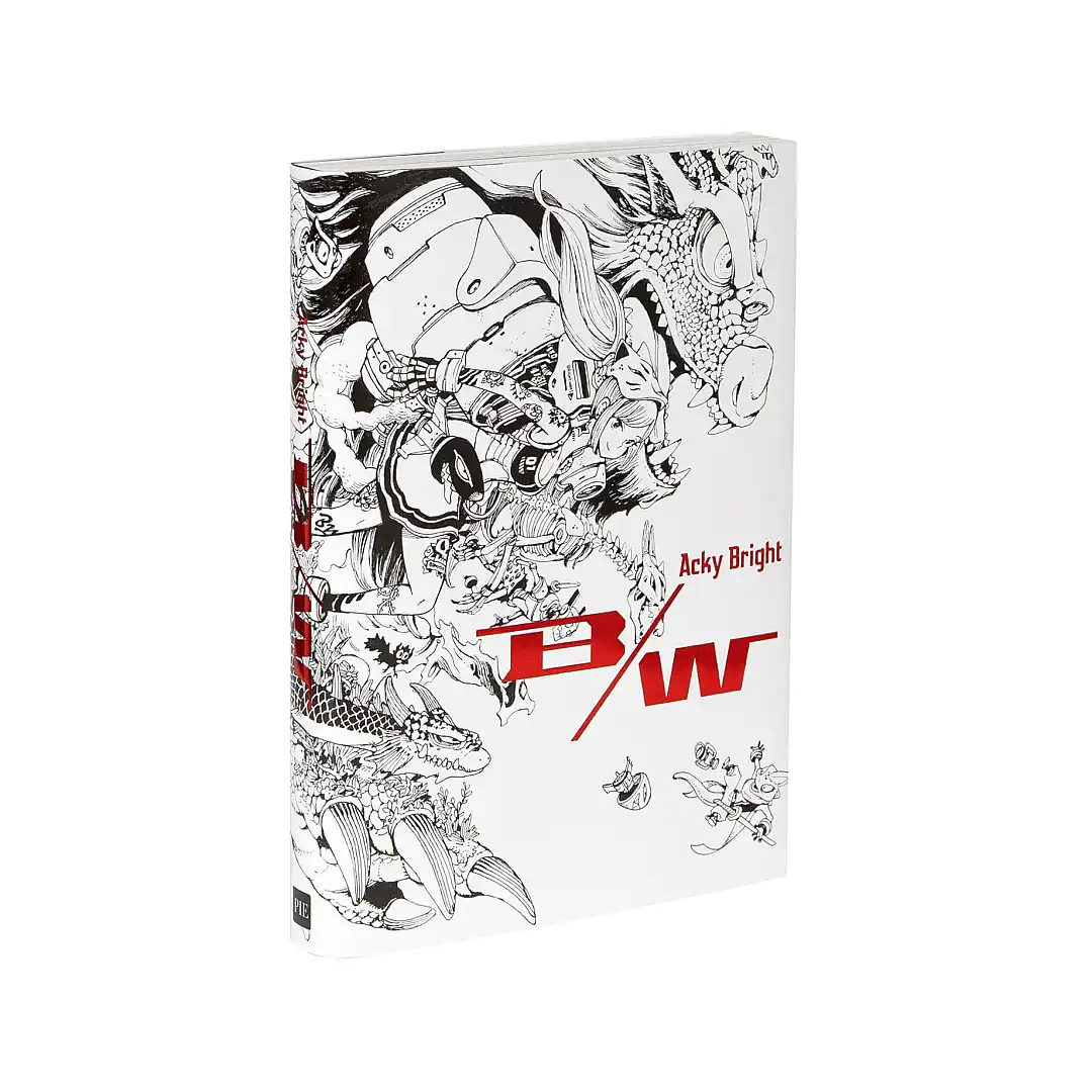Acky Bright B/W (Illustration Book)