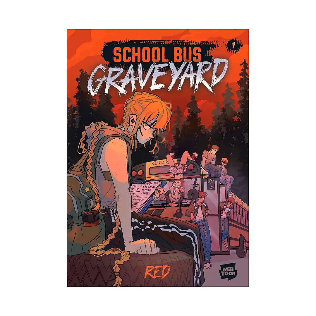 9798217122875 School Bus Graveyard (Hardcover) (Graphic Novel) Volume 01