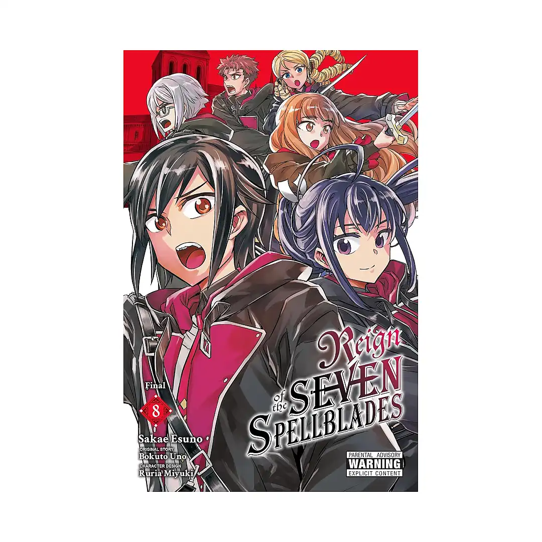Reign of the Seven Spellblades (Manga) Volume 08