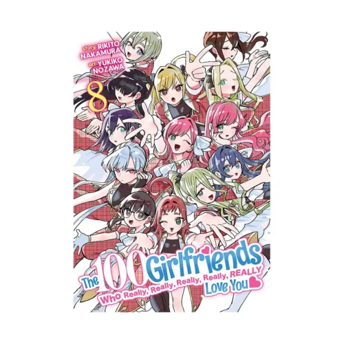 The 100 Girlfriends Who Really, Really, Really, Really, Really Love You (Manga) Volume 08