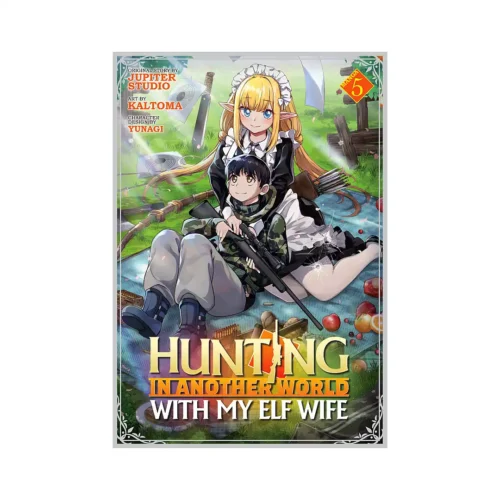 9798888433560 Hunting in Another World With My Elf Wife (Manga) Volume 05
