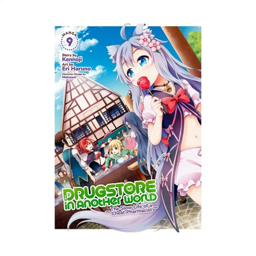 9798888438121 Drugstore in Another World: The Slow Life of a Cheat Pharmacist (Manga) Volume 09