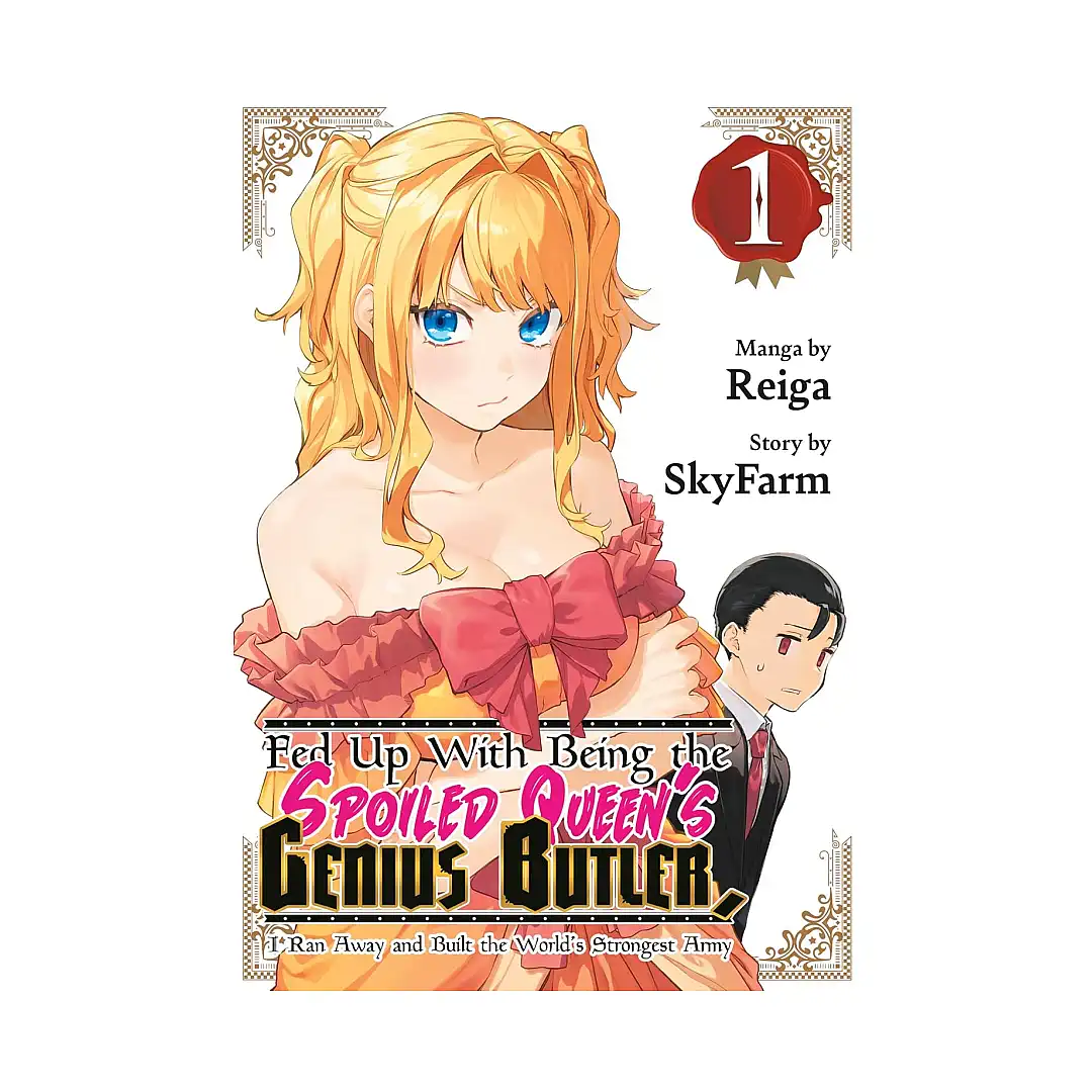 9798888772034 Fed Up with Being the Spoiled Queen's Genius Butler, I Ran Away and Built the World's Strongest Army (Manga) Volume 02