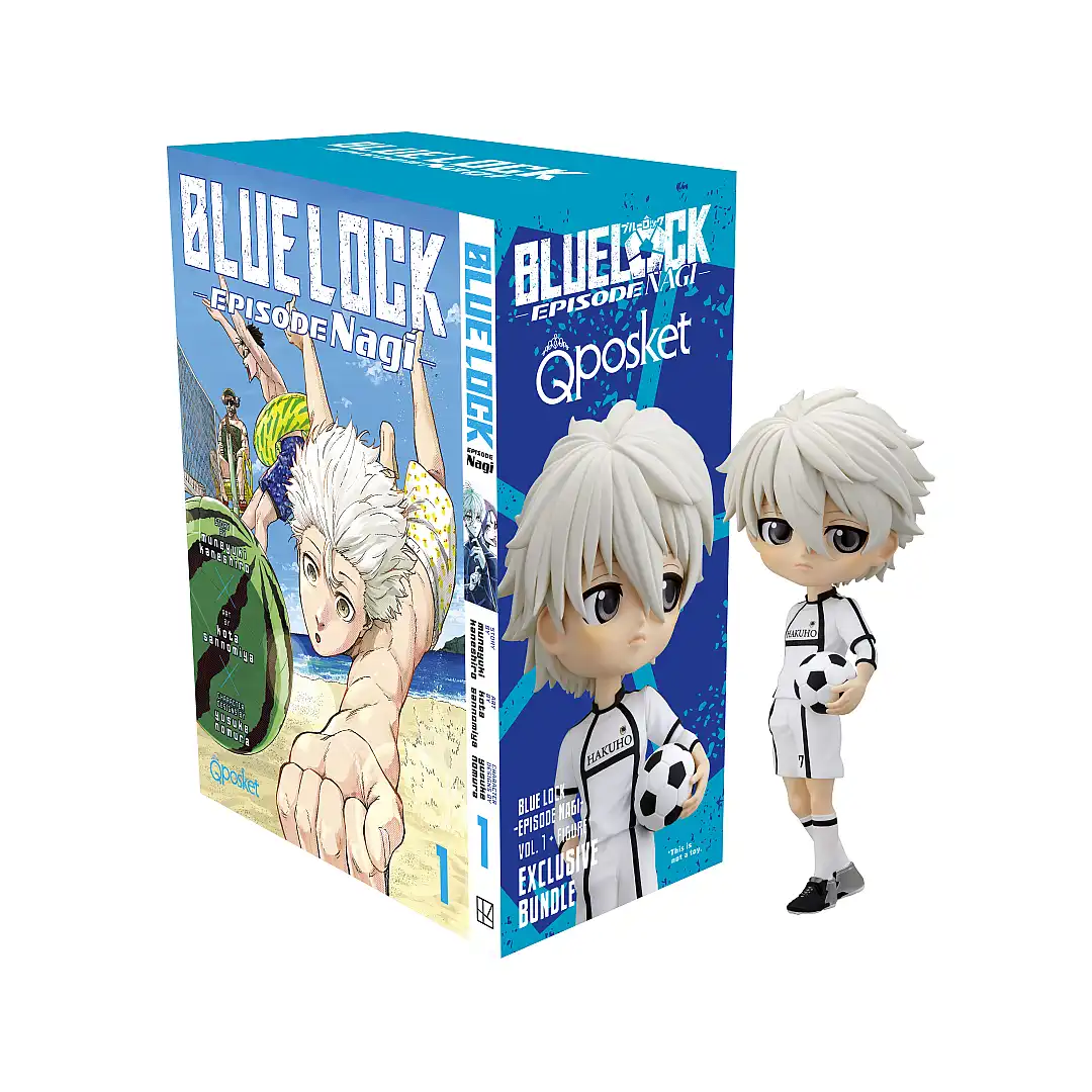 Blue Lock: Episode Nagi (with Exclusive Q Posket Figure) (Manga) Volume 01