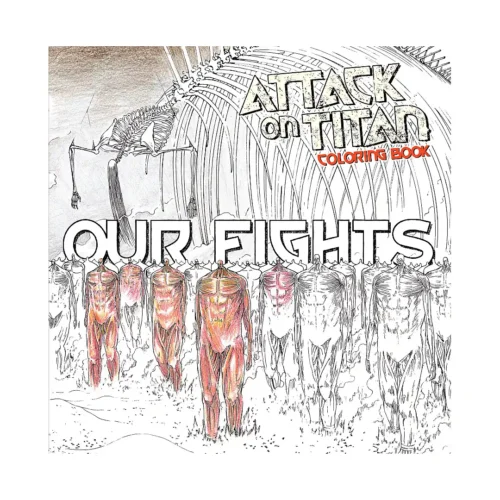 9798888777602 Attack on Titan: (Activity Book) Coloring Book 02