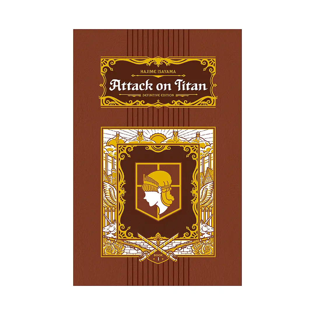 Attack on Titan: 3-In-1 Definitive Hardcover Collection [01-02-03] (Manga) Volume 01