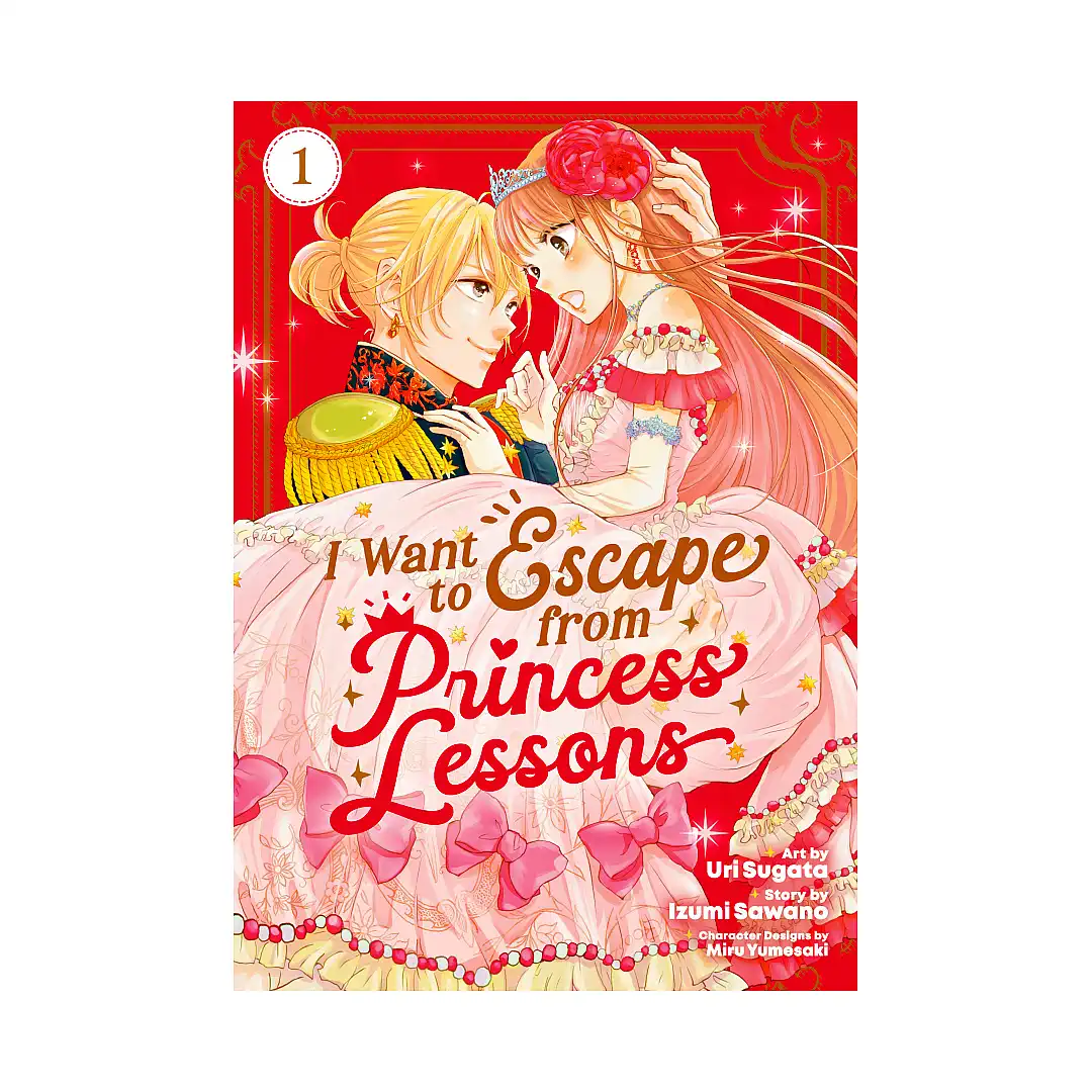 9798891607323 I Want to Escape from Princess Lessons (Manga) Volume 01