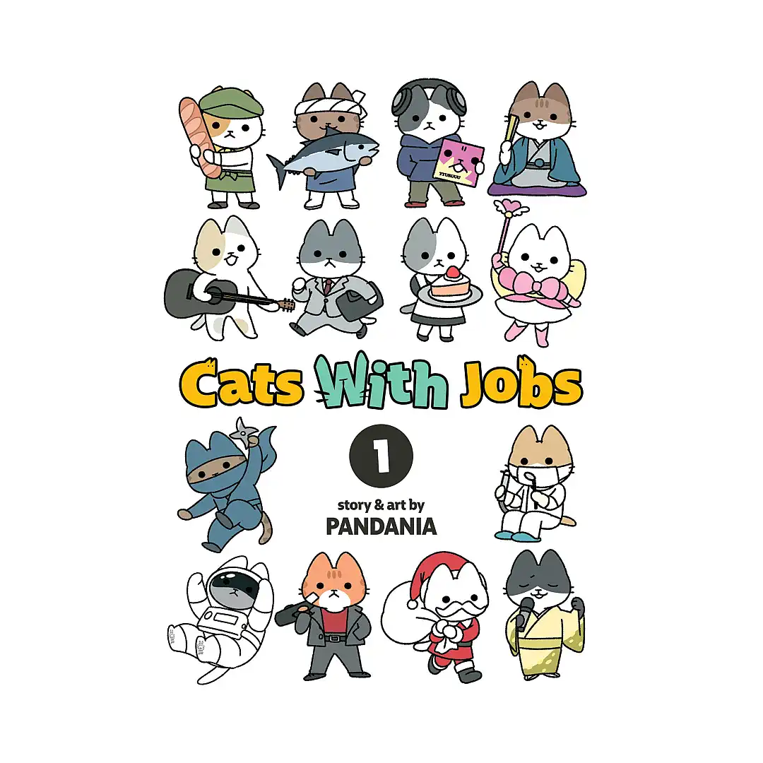 Cats with Jobs (Manga) Volume 01