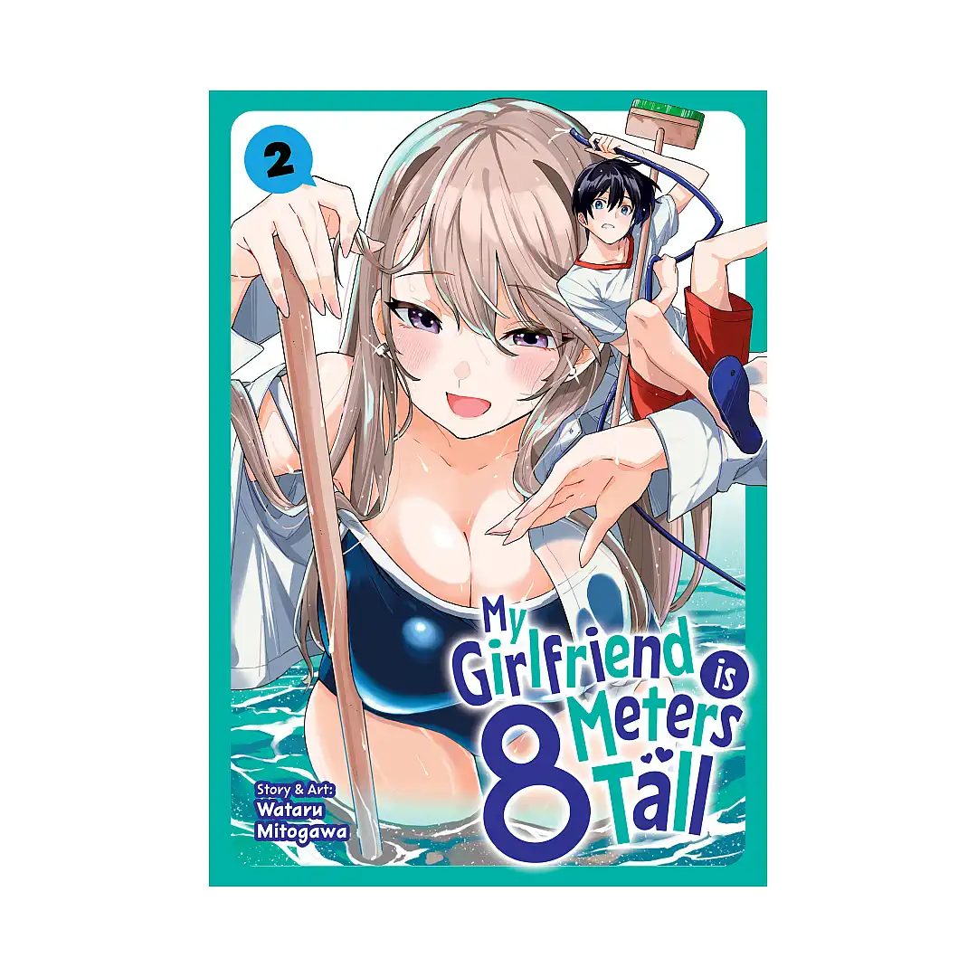 9798893736892 My Girlfriend Is 8 Meters Tall (Manga) Volume 02