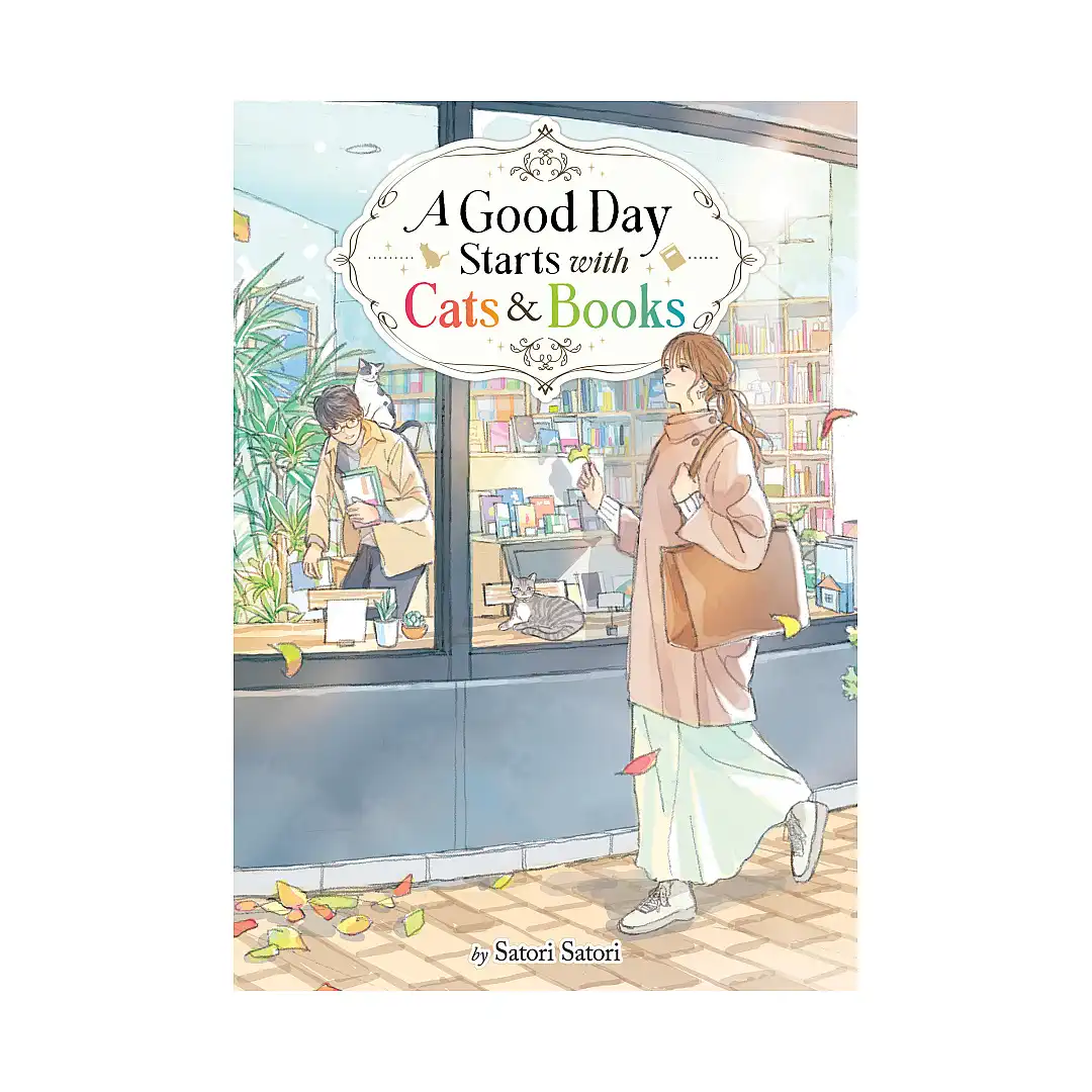 A Good Day Starts with Cats and Books (Light Novel)