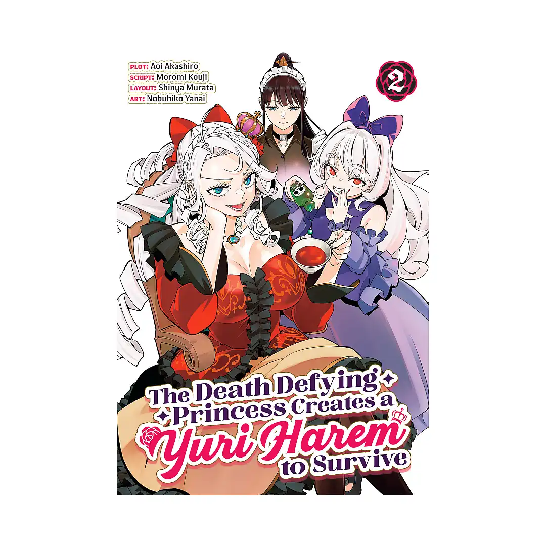 The Death Defying Princess Creates a Yuri Harem to Survive (Manga) Volume 02